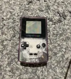 【動作確認済み】ゲームボーイカラー　クリアパープル