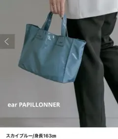 ear PAPILLONNER トートバッグ ストライプ柄 - メルカリ