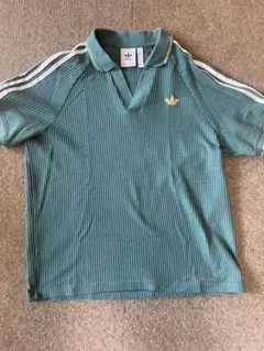 adidas ワッフル ポロシャツ 完売モデル TシャツXL 韓国 ストリート