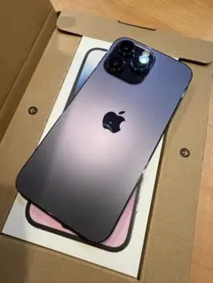 「極美品」 iPhone 14 Pro max 256GB ディープパープル