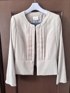 SALE中❣️EMMA JAMES ノーカラージャケット 11 ベージュ