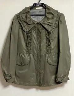 axes femme フリル付きジャケット