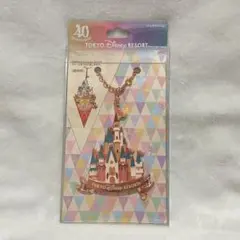 東京ディズニーランド40周年　シンデレラ城　ガーランドホルダー　バッグチャーム②