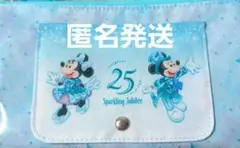 【お手拭きキャリー】 ディズニー 25周年 スパークリングビジュリー ミッキー
