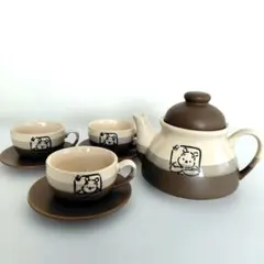 Disney くまのプーさんティーポット＆カップ３客セット