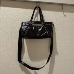 ブランズ様専用　Matin Kim ブラック ショルダーバッグ