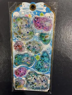 【正規品】ぷくぷくあわわちゃん　ウォーターシール