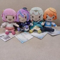 プロセカ　ふわぷちミニぬいぐるみ 天馬司 神代類 鳳えむ 草薙寧々　ワンダショ