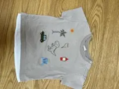 petit main 恐竜刺繍 Tシャツ 80cmのサムネイル
