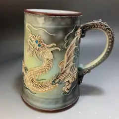 オールドノリタケ ドラゴン盛り上げ カップ＆ソーサー - メルカリ
