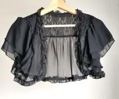 【新生活値下】ボレロ 黒 結婚式・パーティー・お呼ばれ