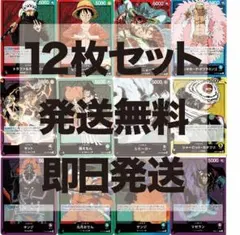 ワンピースカード　リーダー12枚セット