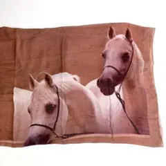 ピ*ノ様 新品タグ付　イアパピヨネ　大判ストール　ホース柄　別注PYAAR　ピー