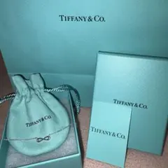 ティファニーインフィニティネックレス　シルバー