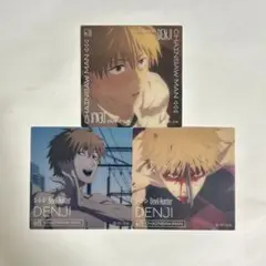 【新品未使用】チェンソーマン スクエアクリアカード デンジ 3枚セット