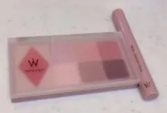 ウォンジョンヨ Ｗ デイリームードアップパレット　04 メタルシャワーペンシル