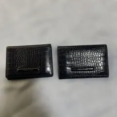 COMME CA DU MODE 名刺入れ ブラック、定期入れセット