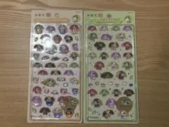 【正規品】ボンボンドロップシール お茶犬 2種セット