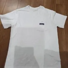 【訳あり】patagonia ポケット付き Tシャツ ホワイト