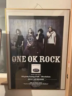 激レア 直筆サイン入り ONE OK ROCK Mighty Long Fall - メルカリ