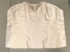 【美品】ブライダルインナー　フォーシス　グラマラスビスチェ　38