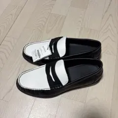 ZARA バイカラー ローファー