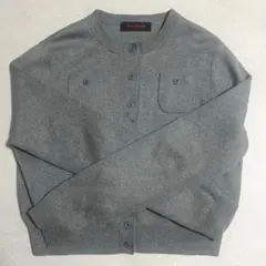 キャバン　カーディガン　ライトグレー XS ニット