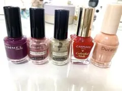 RIMMEL CANMAKE Ducatoネイルポリッシュ セットのサムネイル