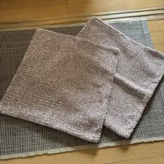 無印良品＊クッションカバー2枚セット
