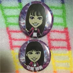 楓 佐藤晴美 ツインタワー  ss 缶バッチ