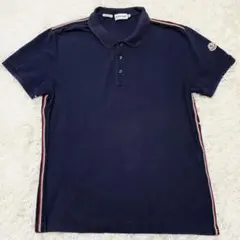 入手困難✨モンクレール ロゴ ワッペン トリコロール ポロシャツ