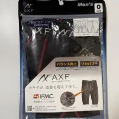 AXF　アクセフ　メンズ　ハーフタイツ　レッド　Oのサムネイル