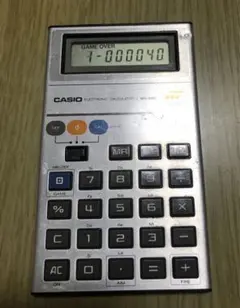 CASIO カシオ ゲーム電卓 MG-880  可動品！ CASIO - CASIO MG-880 カシオ ゲーム電卓 ジャンク品の通販 by パンダ