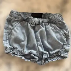 GAP 12-18ヶ月 デニムブルーショートパンツ