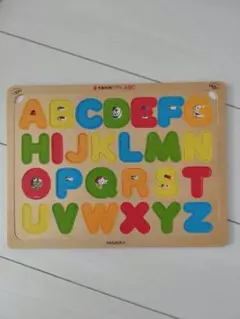 木製ABCパズル 知育玩具