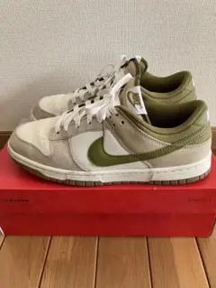 Nike Dunk Low ベージュ/オリーブ　【最終値下げ❗️】セール