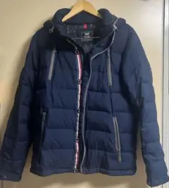 BEAMS HEART ネイビー ダウンジャケット L