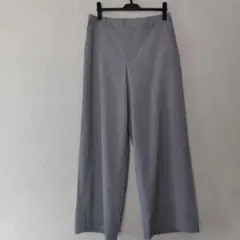 ユニクロ　感動ワイドパンツ/丈長め（裾上げ）　WOMAN XL　グレー