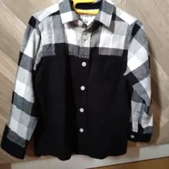 GLOBAL WORK チェック柄 長袖シャツ Mサイズ