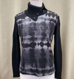 KAZAMIDORI タートルネックセーター　M ブラック　ナイガイ　日本製