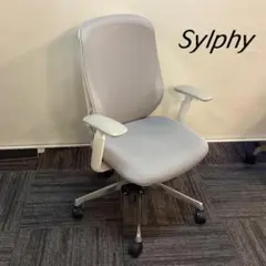 定価１０万　オカムラ　シルフィチェア　前傾チルト　メッシュ　グレー A