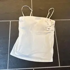 ユニクロ　エアリズムコットンブラチューブトップS