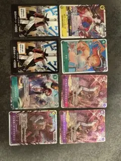 ワンピース カードゲーム 蒼海の七傑　8枚セット