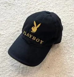 PLAYBOY ロゴキャップ　ブラックのサムネイル