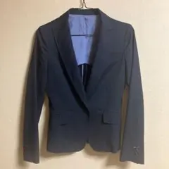 マルイ　ストライプジャケット　濃紺