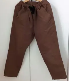 WEB限定 クライミングテーパードパンツ ブラウン　140