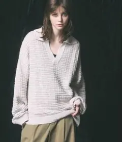 【Maison Special】ニットプルオーバーのサムネイル
