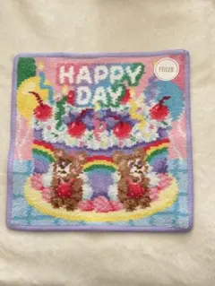 FEILER ハンカチ　ウェルカムハッピーデイ！　フェイラー　ラブラリー　ニナ