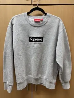 2026年最新】supreme BOX LOGO CREWNECK heather greyの人気アイテム
