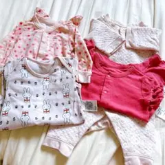 長袖ロンパース 女の子　まとめ売り